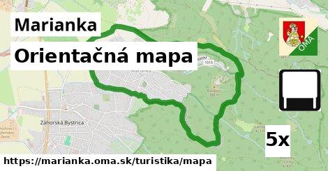 Orientačná mapa, Marianka