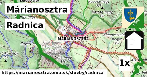 radnica v Márianosztra