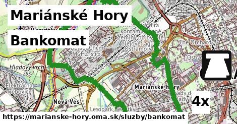 Bankomat, Mariánské Hory