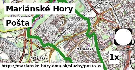 Pošta, Mariánské Hory