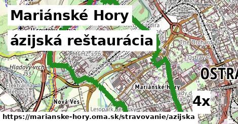 ázijská reštaurácia v Mariánské Hory