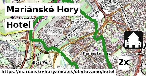Hotel, Mariánské Hory