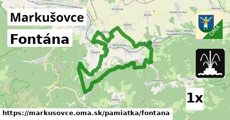 Fontána, Markušovce