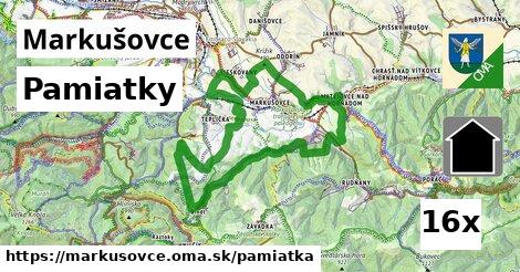 pamiatky v Markušovce