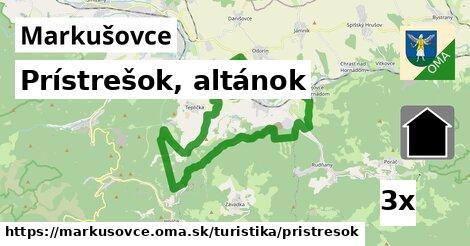 Prístrešok, altánok, Markušovce