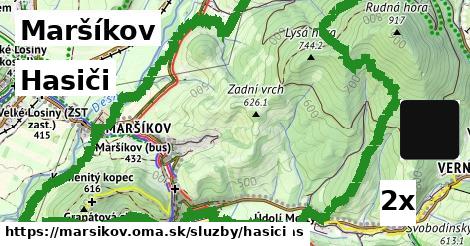 hasiči v Maršíkov