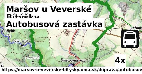 Autobusová zastávka, Maršov u Veverské Bítýšky