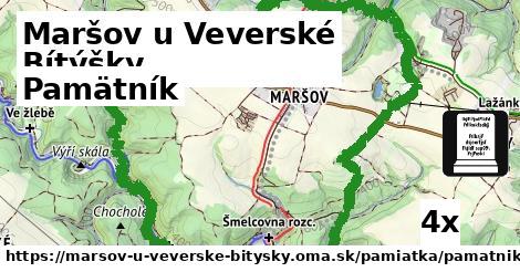 pamätník v Maršov u Veverské Bítýšky