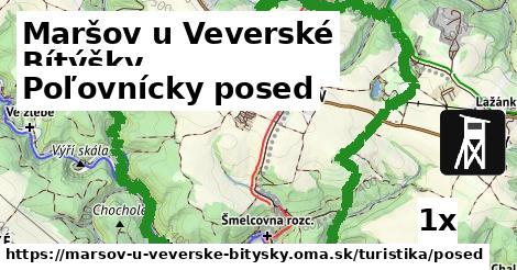 poľovnícky posed v Maršov u Veverské Bítýšky