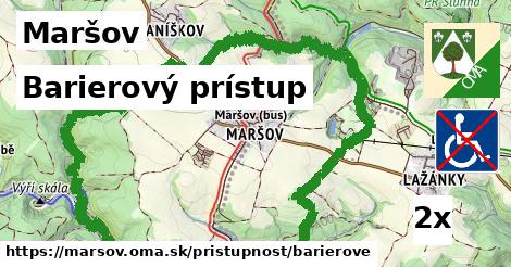 barierový prístup v Maršov