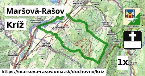 Kríž, Maršová-Rašov