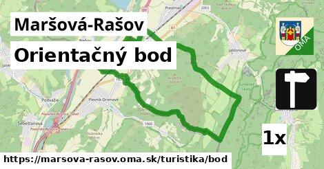 Orientačný bod, Maršová-Rašov