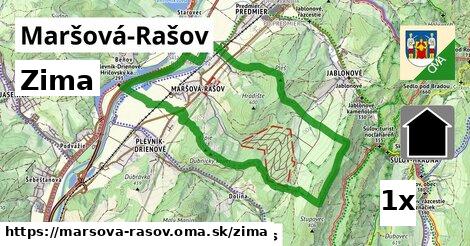 zima v Maršová-Rašov