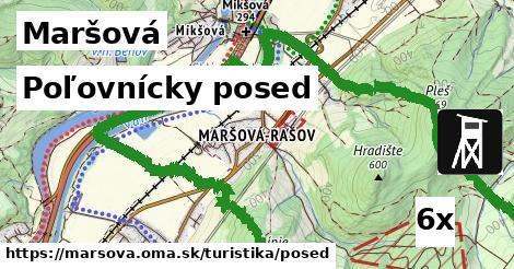 Poľovnícky posed, Maršová