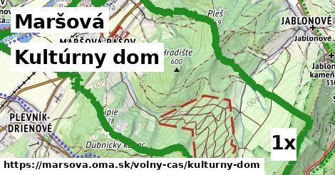 kultúrny dom v Maršová