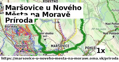 príroda v Maršovice u Nového Města na Moravě