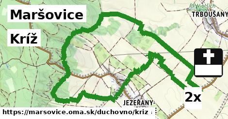 Kríž, Maršovice
