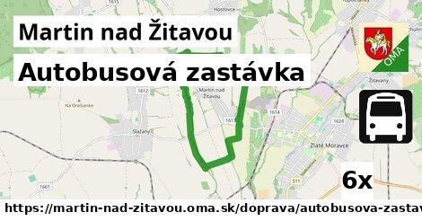 Autobusová zastávka, Martin nad Žitavou