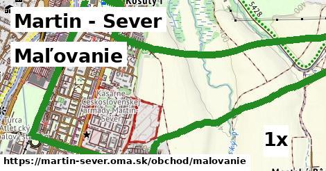 Maľovanie, Martin - Sever