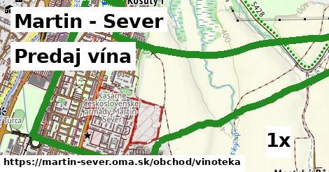 predaj vína v Martin - Sever