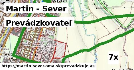 prevádzkovateľ v Martin - Sever