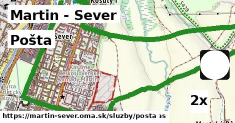 Pošta, Martin - Sever