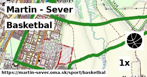 Basketbal, Martin - Sever