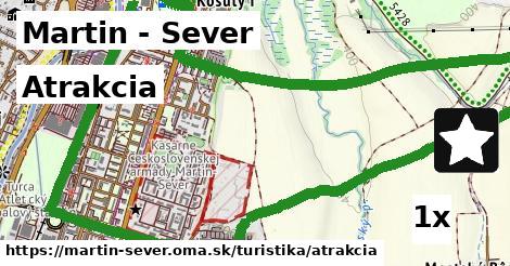 atrakcia v Martin - Sever