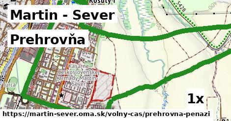Prehrovňa, Martin - Sever