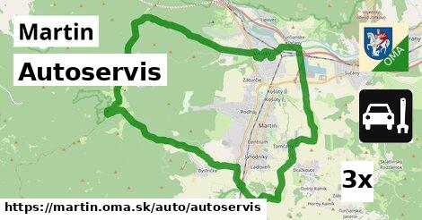 Autoservis, Martin