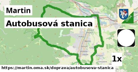 Autobusová stanica, Martin