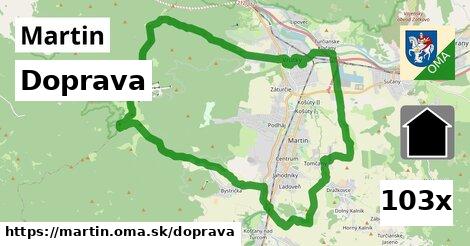 doprava v Martin