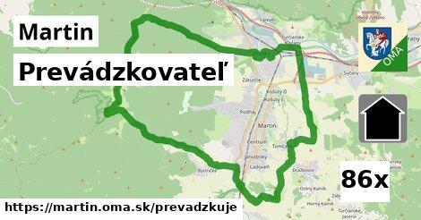 prevádzkovateľ v Martin