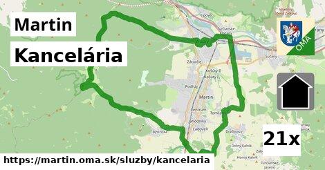 Kancelária, Martin