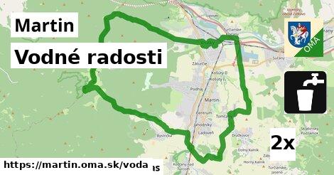 vodné radosti v Martin