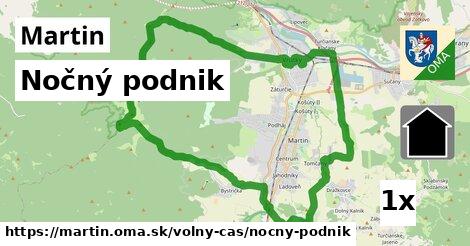 Nočný podnik, Martin