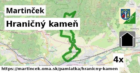 Hraničný kameň, Martinček