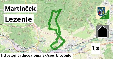 Lezenie, Martinček