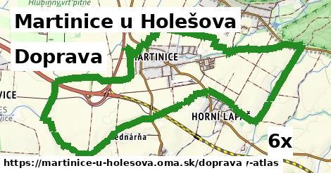 doprava v Martinice u Holešova