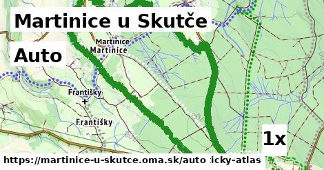 auto v Martinice u Skutče