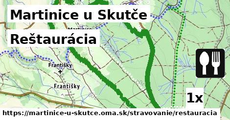 reštaurácia v Martinice u Skutče