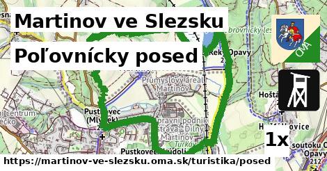 Poľovnícky posed, Martinov ve Slezsku