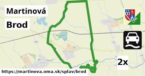 Brod, Martinová