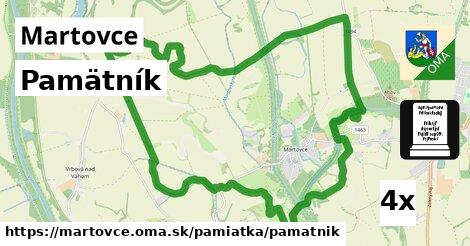 Pamätník, Martovce