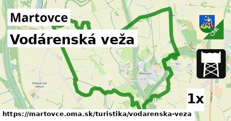 Vodárenská veža, Martovce