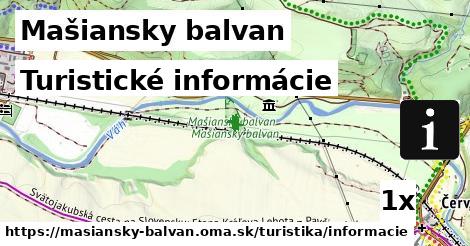 Turistické informácie, Mašiansky balvan