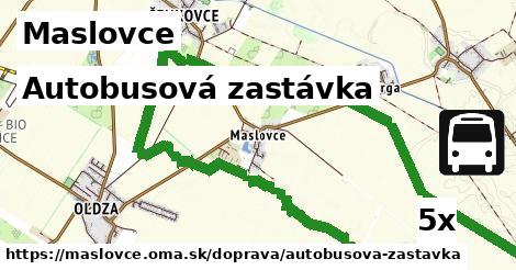 Autobusová zastávka, Maslovce