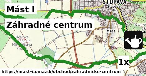 Záhradné centrum, Mást I