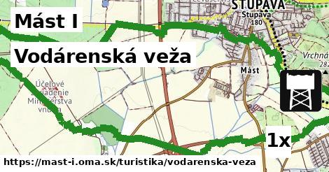 Vodárenská veža, Mást I