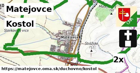 Kostol, Matejovce